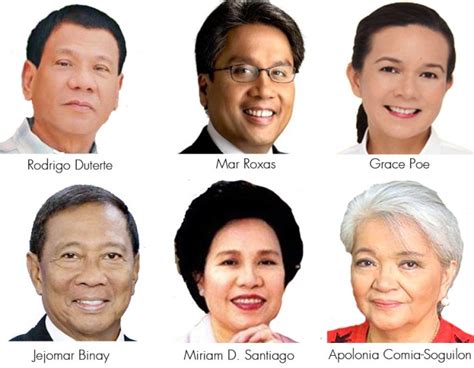 2016 presidential election philippines candidates list|Candidates in the 2016 Philippine presidential election.